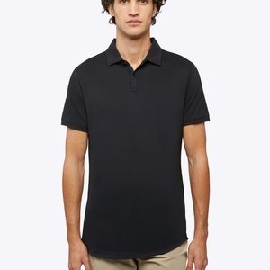 Cuts clothing AO Polo Blaxk XL Shirt.  Style MK10012N